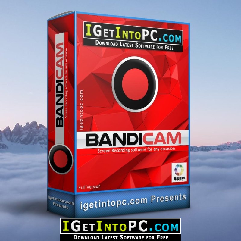 Bandicam Screen Recording software, Free trial & download available