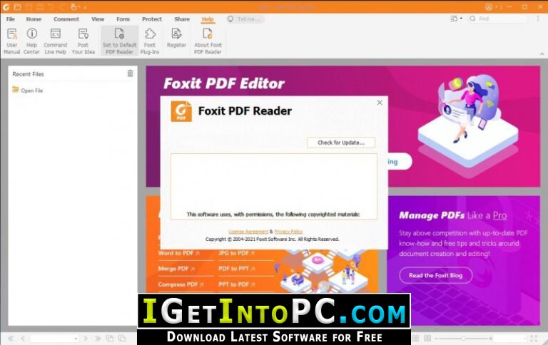Foxit Reader 12.1.2.15332 + 2023.2.0.21408 for mac instal