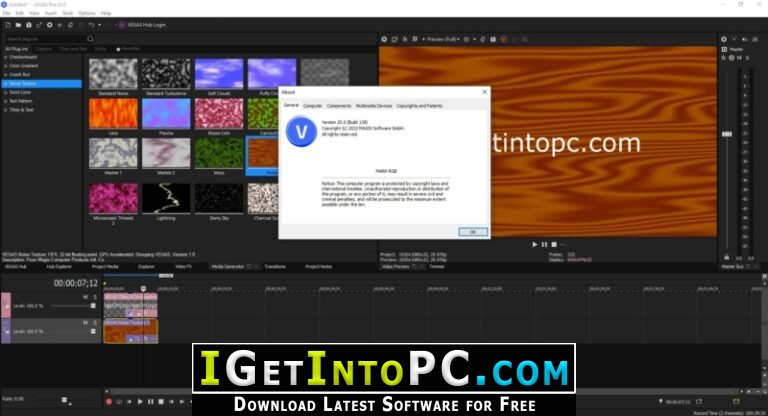 Sony Vegas Pro 20.0.0.411 for windows download