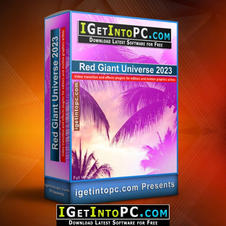 for mac download Red Giant Universe 2024.0