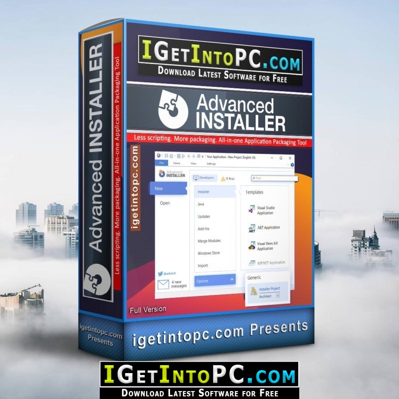 Download Advanced Installer Architect 20 Free Download