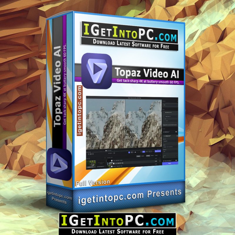 free software topaz video editor