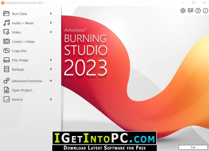 Ashampoo Burning Studio 25.0.1 instal the new version for apple