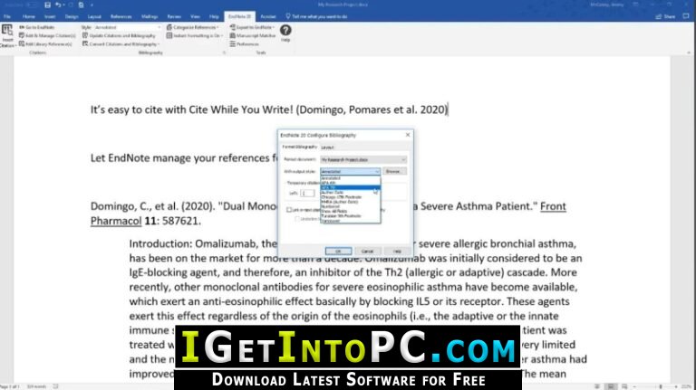 Free Endnote EndNote 20 Free Download