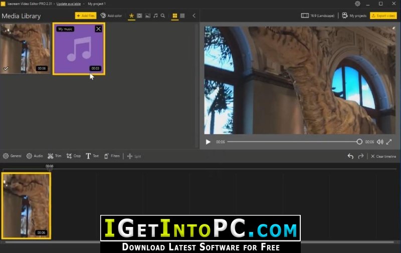 Icecream Video Editor PRO 3.08 for windows instal free