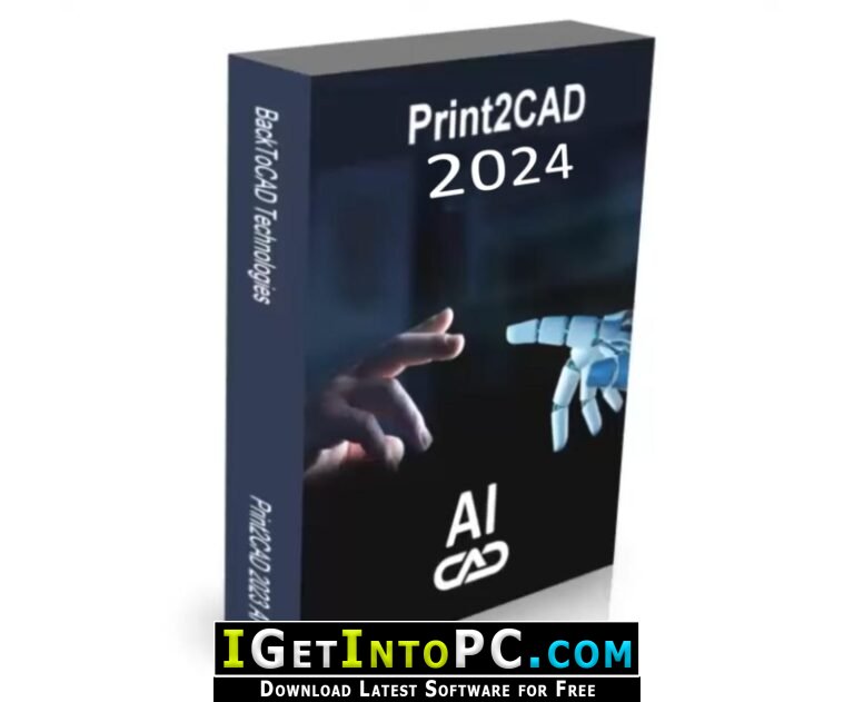 Print2CAD 2024 AI Free Download