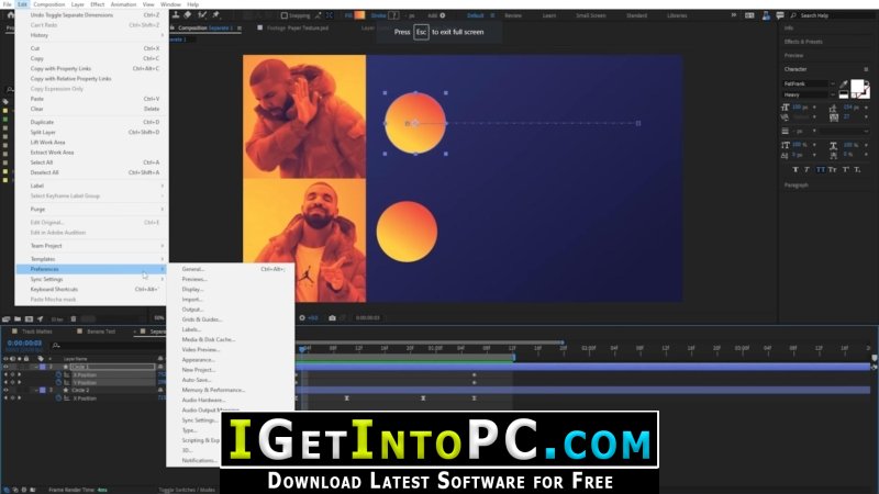 adobe after effects with key free download