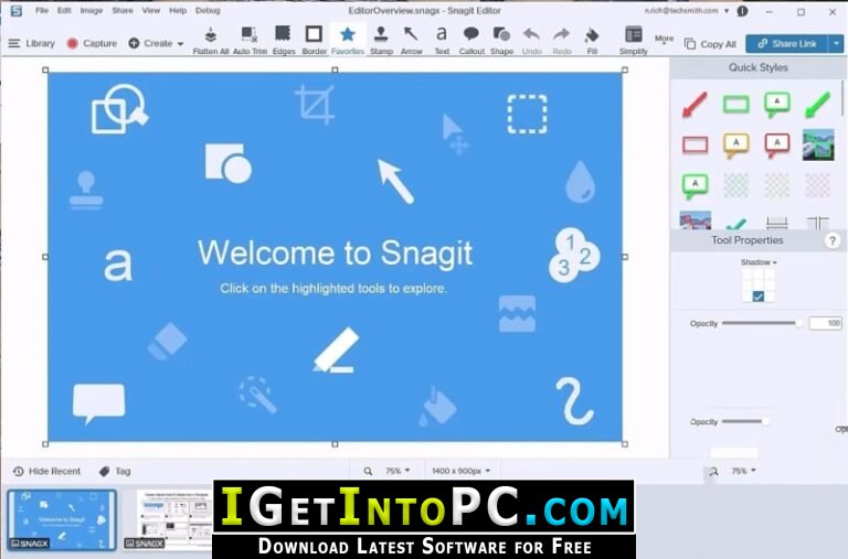 TechSmith SnagIt 2024.0.1.555 for mac instal free