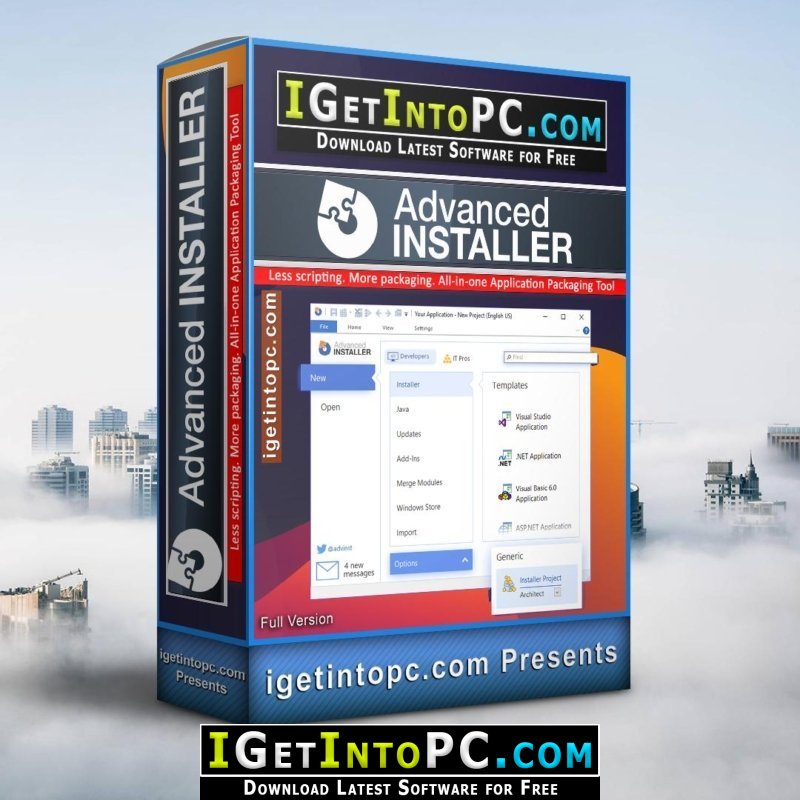Download Advanced Installer Architect 21 Free Download