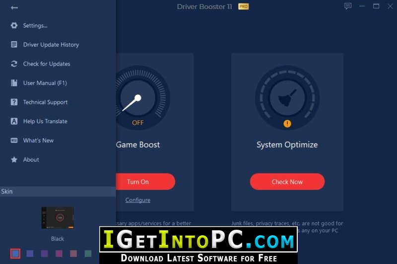 IObit Driver Booster for Windows lets you easily update your system drivers