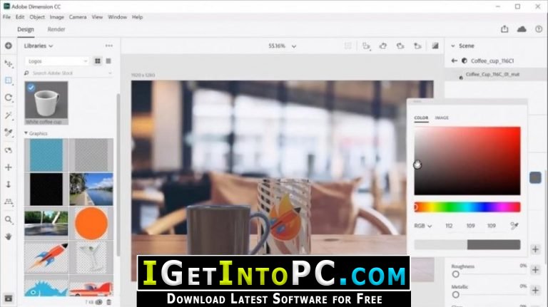 Adobe Dimension CC 4 Free Download